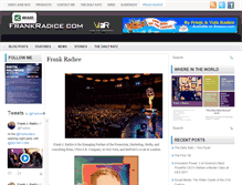 Tablet Screenshot of frankradice.com